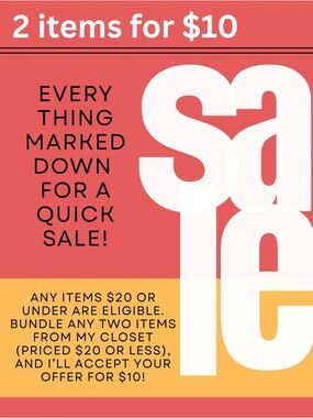 2 FOR $10 DEAL • Bundle & Save!